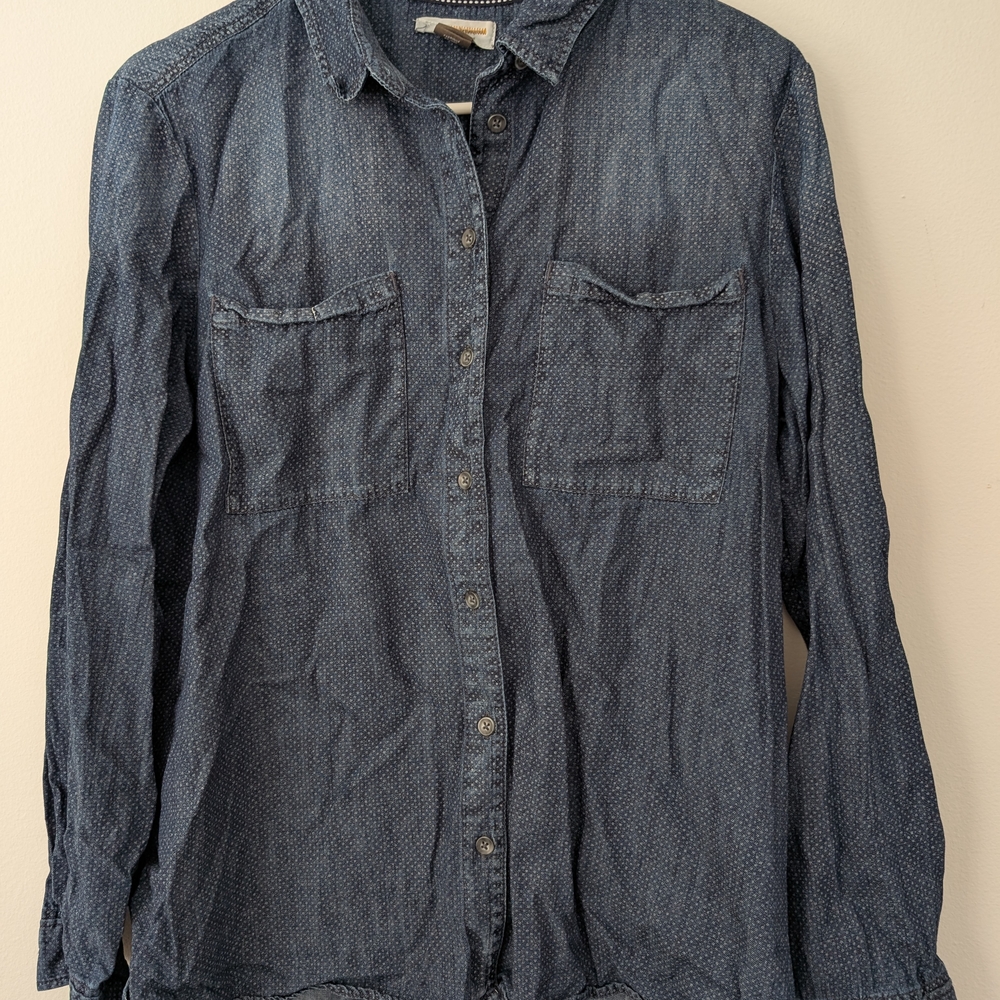 Women's Blue Denim Shirt